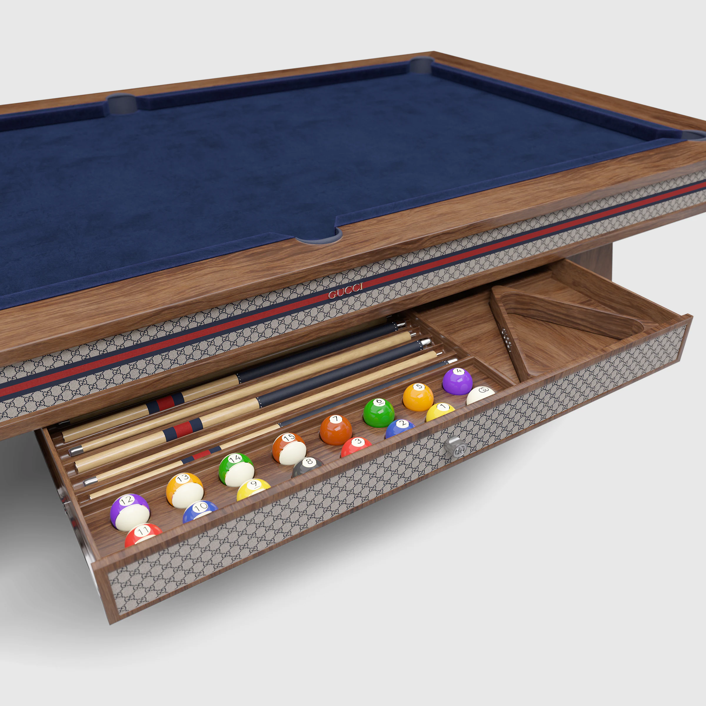 GUCCI - BILLIARD TABLE WITH BALLS