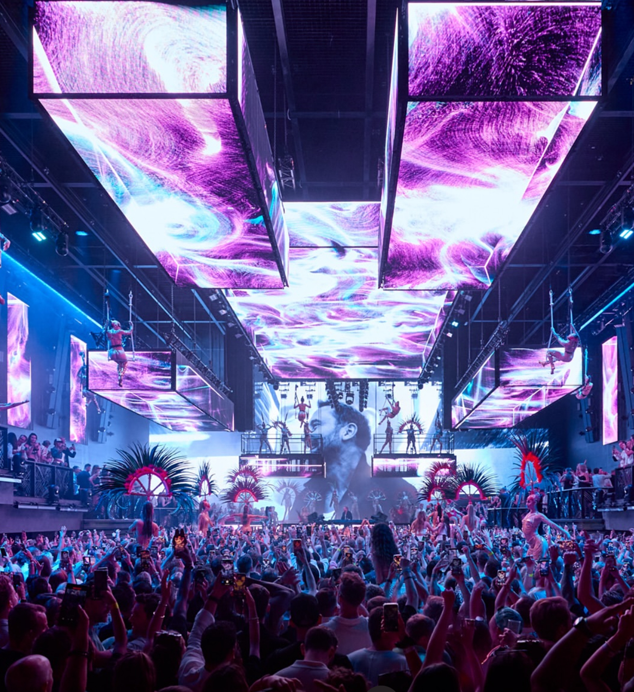 DAVID GUETTA - GALACTIC CIRCUS PURPLE LED CEILING