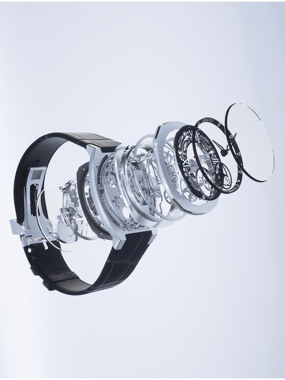 GUCCI 25H MINUTE REPEATER EXPLODED VIEW